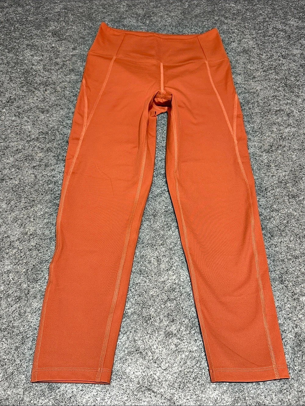 Girlfriend Collective Compressive High-Rise Legging Orange Medium